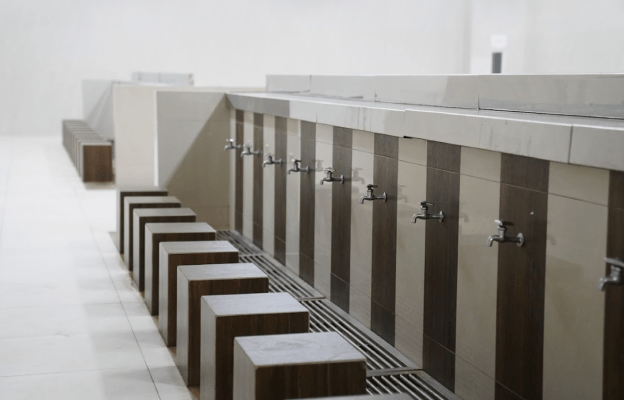 Tempat Wudhu Indoor