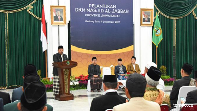 Pengurus DKM Masjid Raya Al Jabbar Libatkan ASN, Ormas Islam, dan MUI