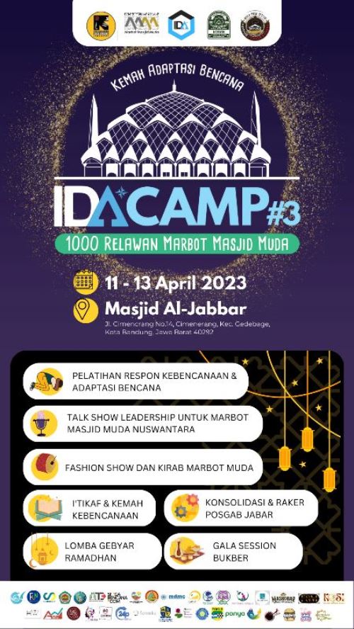 IDA Camp Kemah Adaptasi Bencana di Masjid Raya Al Jabbar