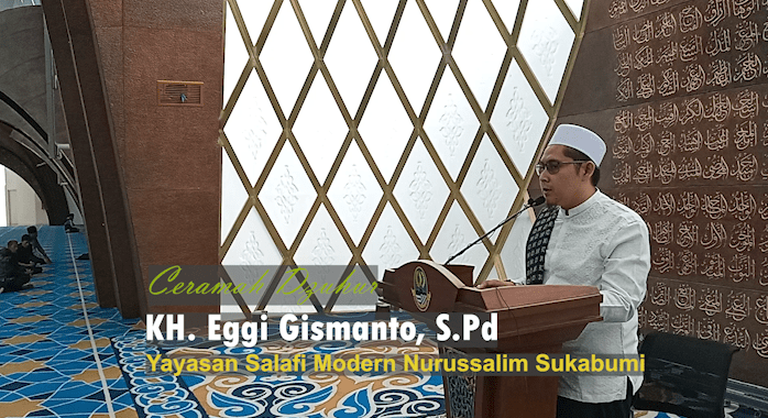 Sumber Kebaikan Dunia dan Akhirat Eggi Gismanto