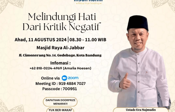 MT Insan Kamil Hadirkan Ustadz Ucu Najmudin di Masjid Raya Al Jabbar